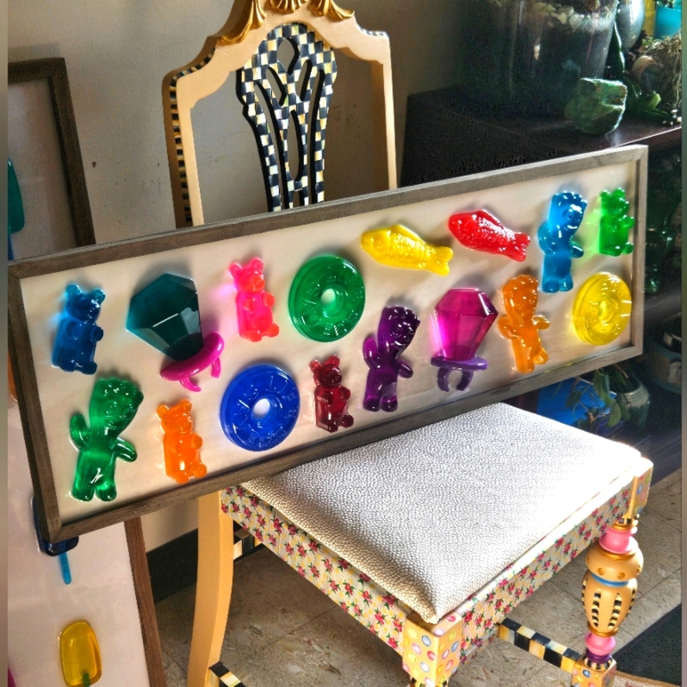 Large Candy Assortment Wall Decor. Pop Art 🎨 OOAK and Handmade